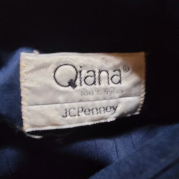 Vintage 70s Blue Button Down Shirt Size Large - Picture 3 of 3